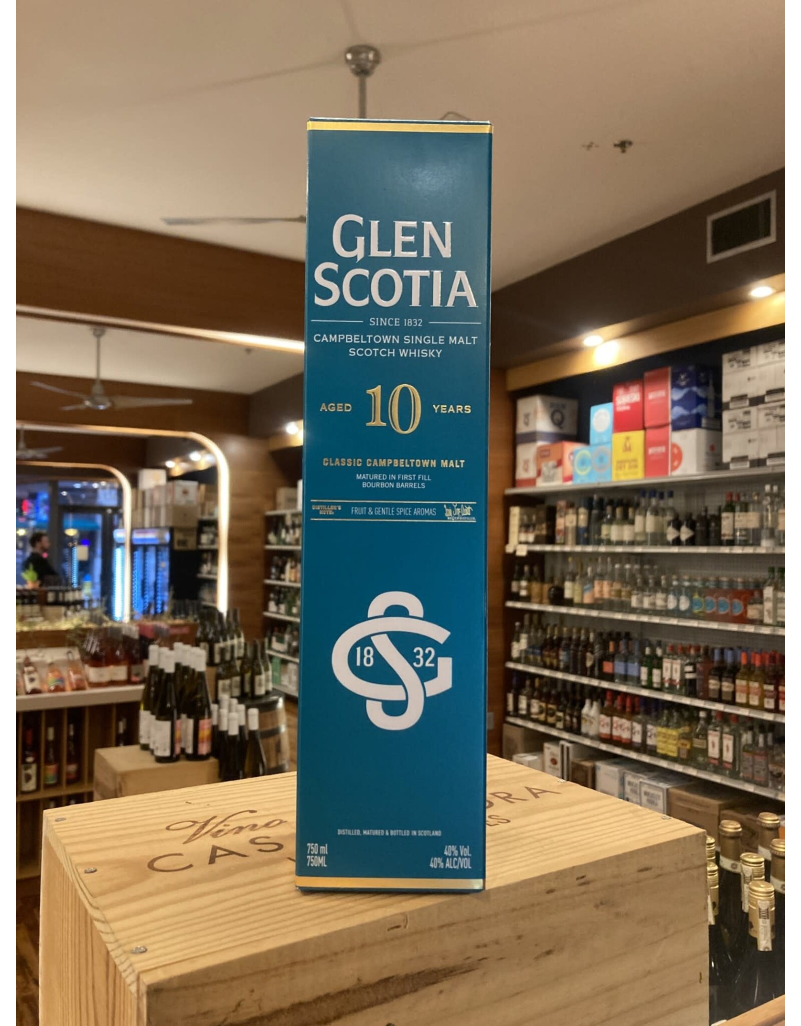 Glen Scotia 10 Year Single Malt Scotch - 750 ML