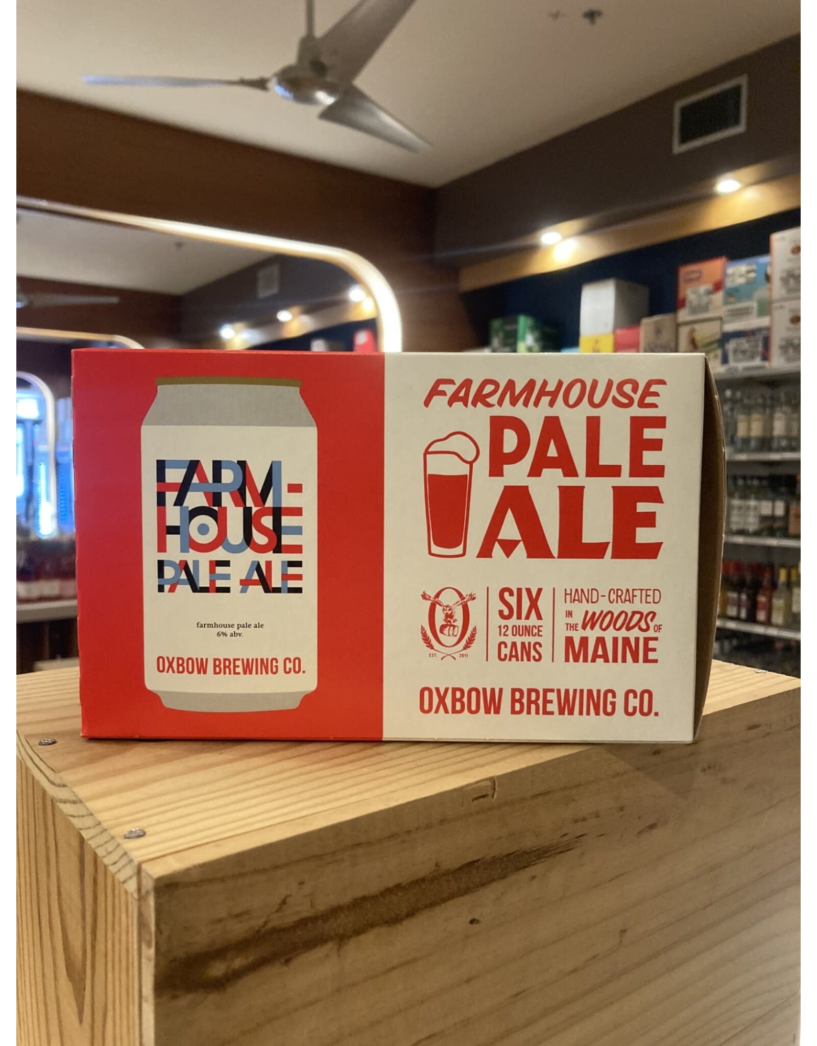 Oxbow Brewing Farmhouse Pale Ale - 6x12 oz.