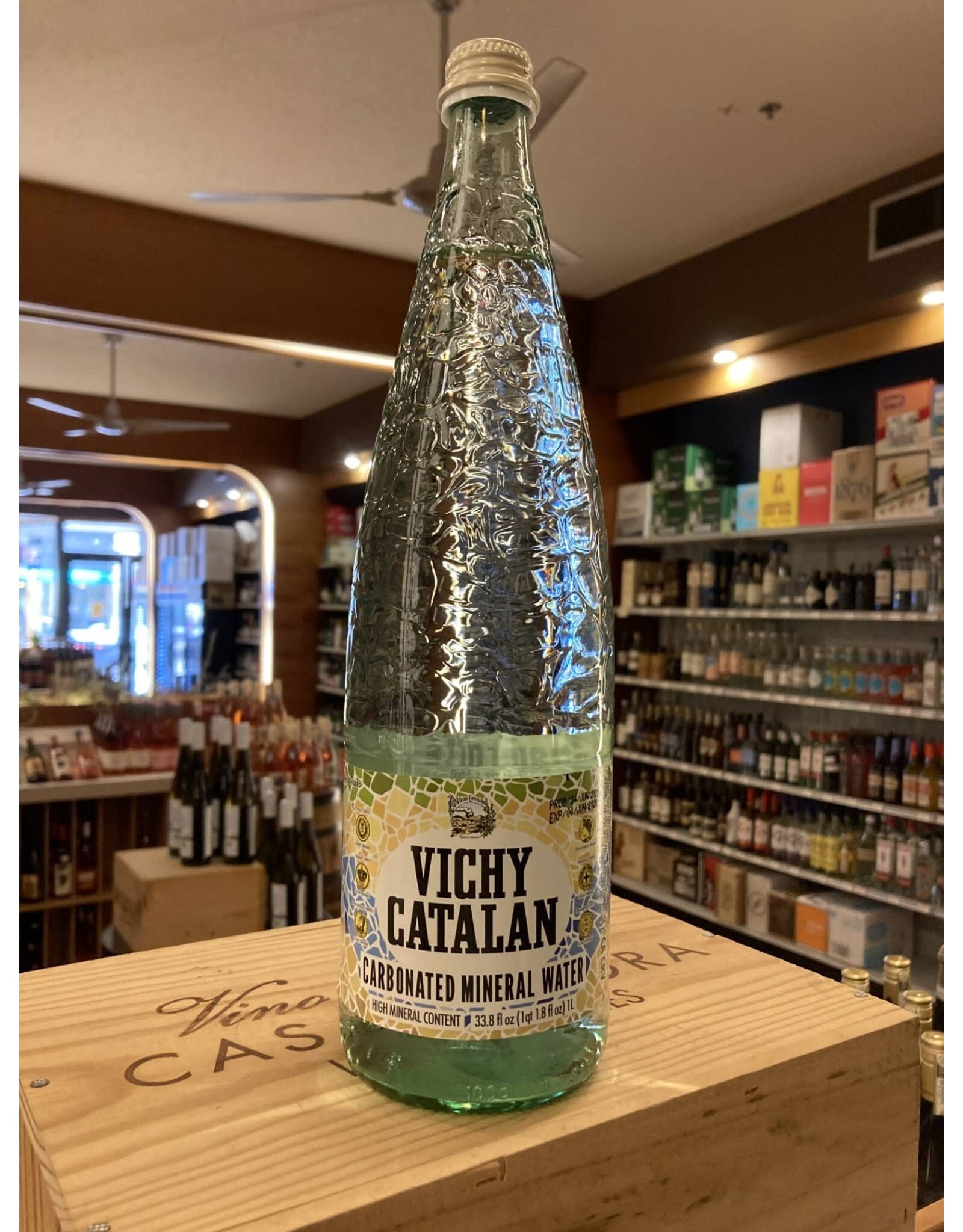 Vichy Catalan Carbonated Mineral Water - 1 Liter