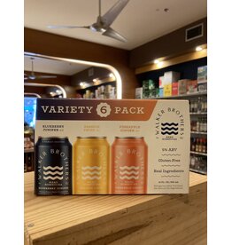 Walker Bros Hard Kombucha Variety Pack - 6x12 oz.