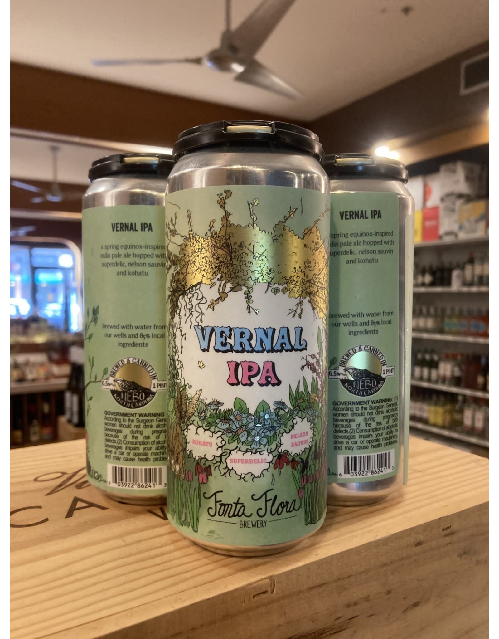 Fonta Flora Vernal IPA - 4x16 oz.