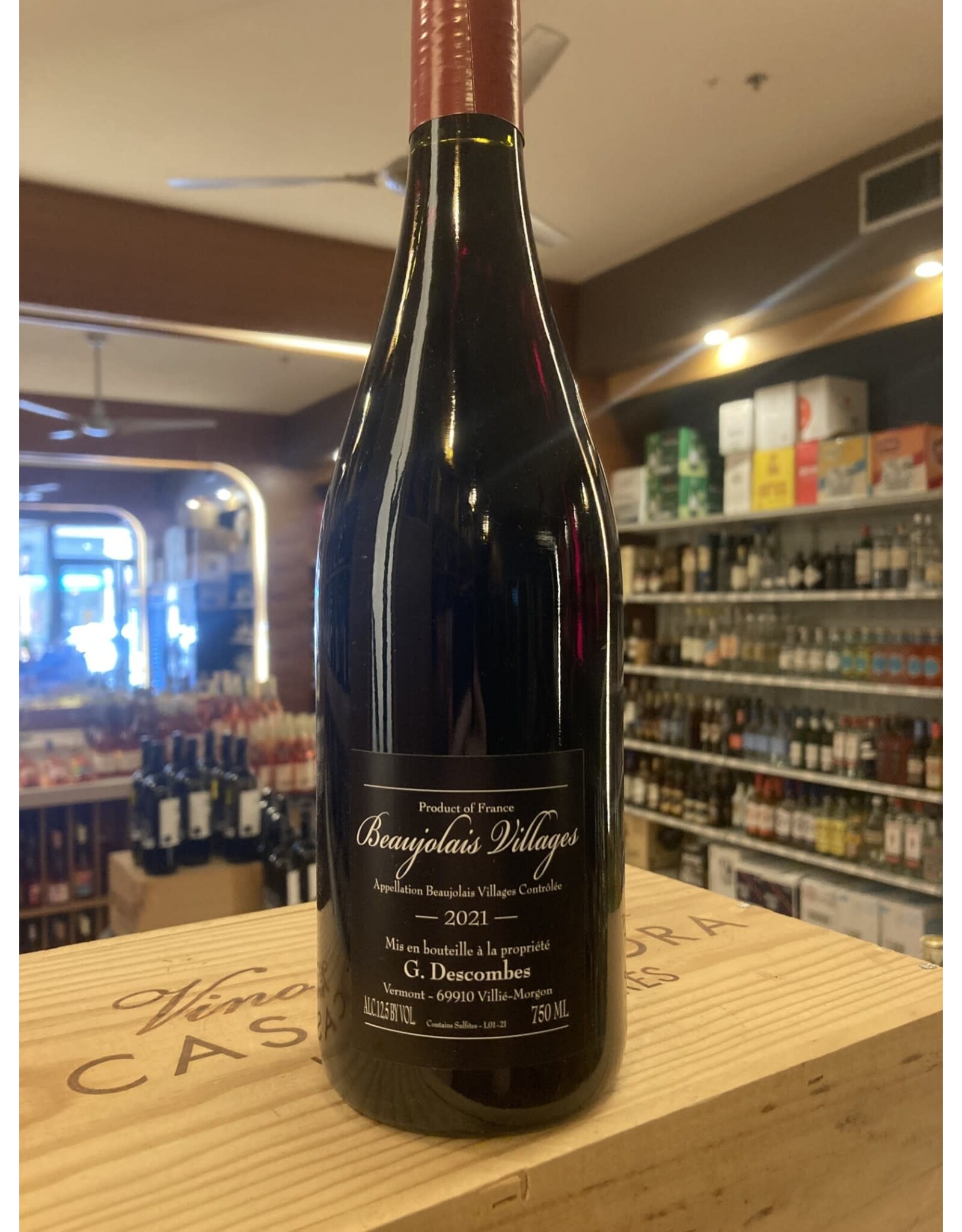 Georges Descombes Beaujolais Villages Rouge - 750 ML