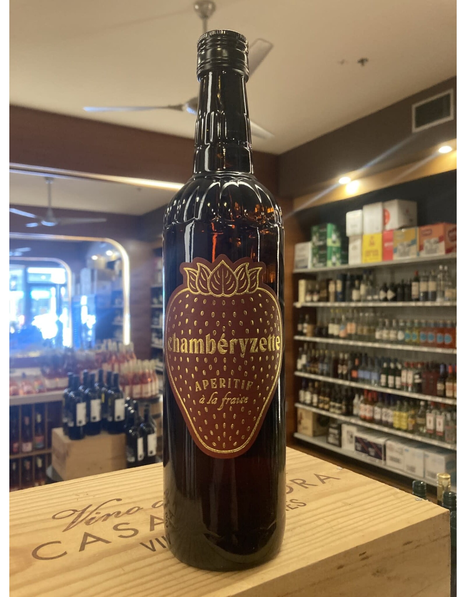 Chamberyzette Stramberry Aperitif - 750 ML