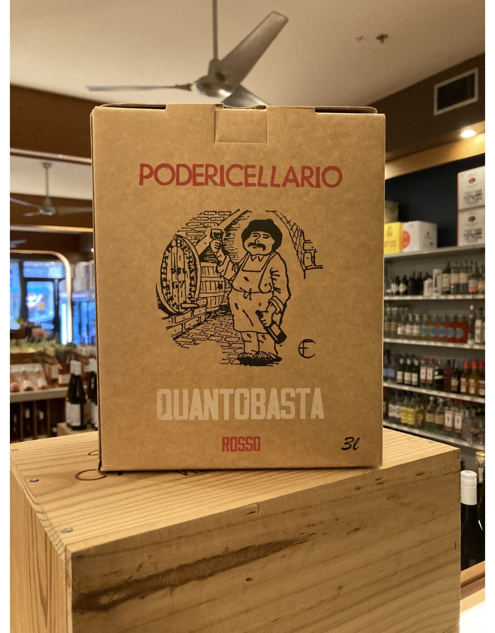 Poderi Cellario Quantobasto Rosso Box - 3 Liter