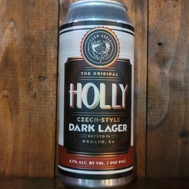 Casa Agria Holly Dark Lager, 4.7% ABV, 16oz Can