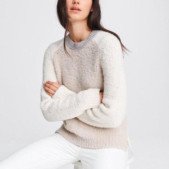 Rag & Bone Davis Crew Ivory
