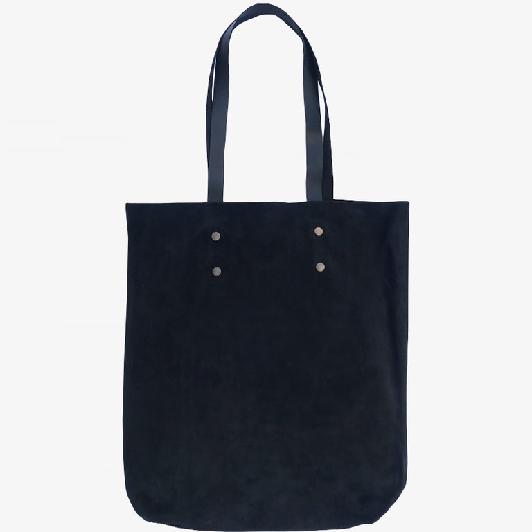 Branco Suede Tote Black