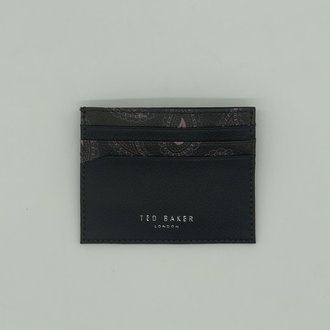 Cartral leather printed cardholder