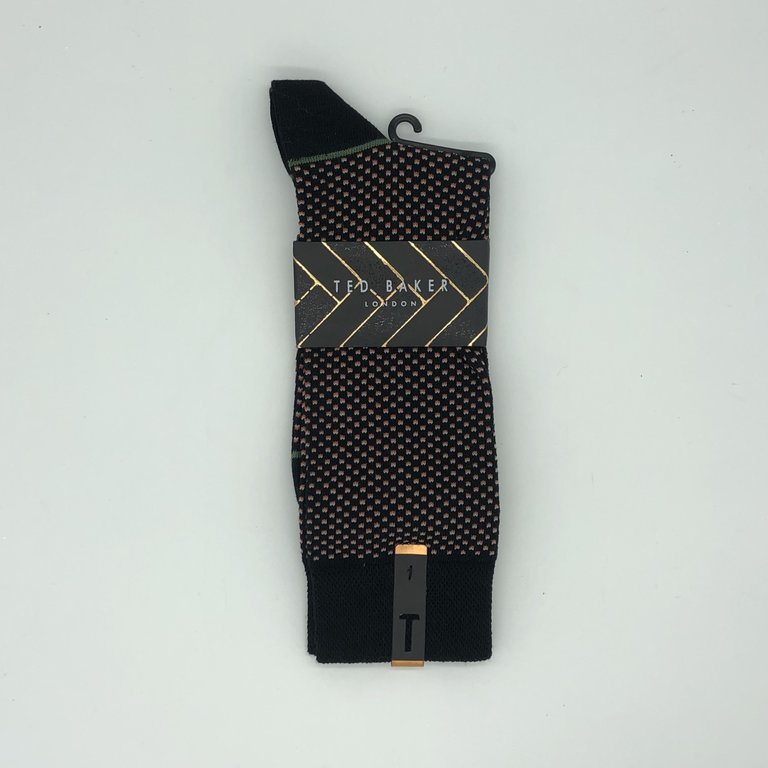 Ted Baker Quail spot design socks