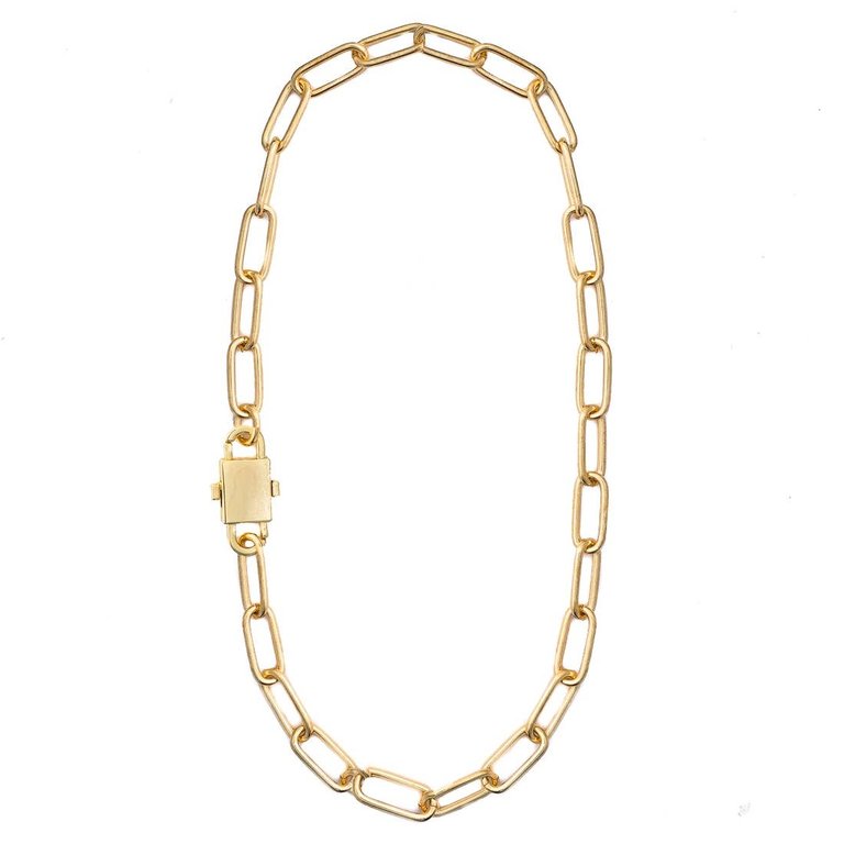 Mod + Jo Petra Chain Necklace Gold