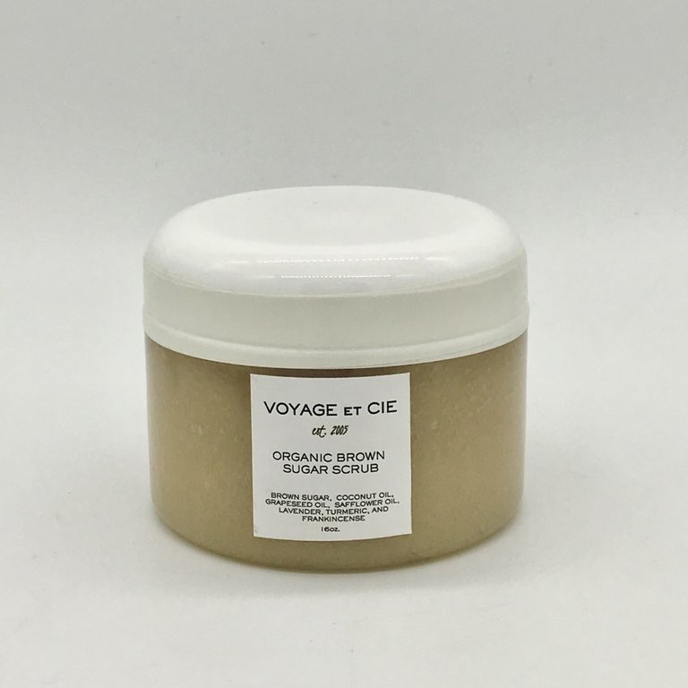 Voyage et Cie Organic Brown Sugar Body Scrub