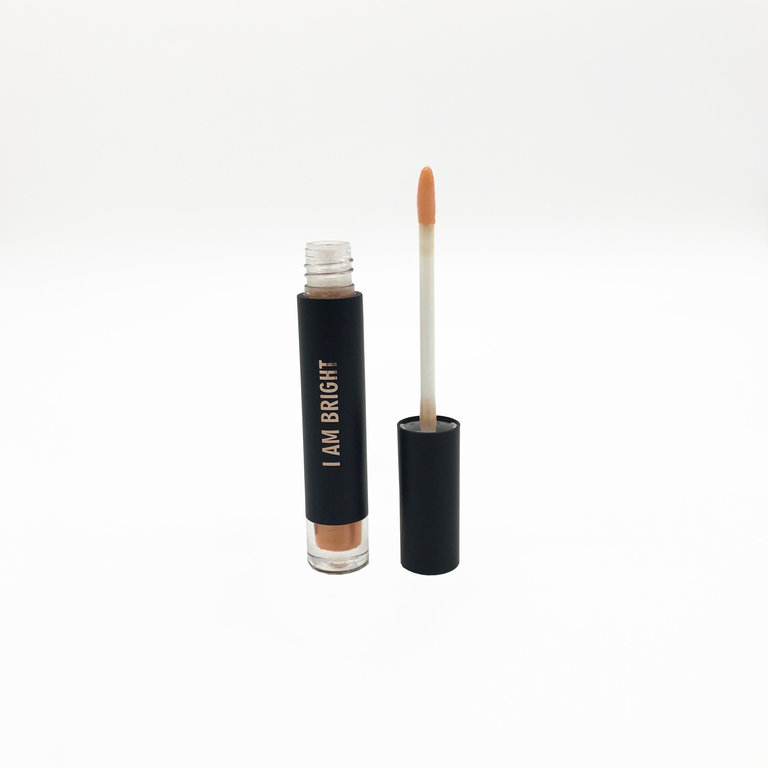 RealHer Makeup Lip Gloss - I Am Bright (Champagne High Shimmer)