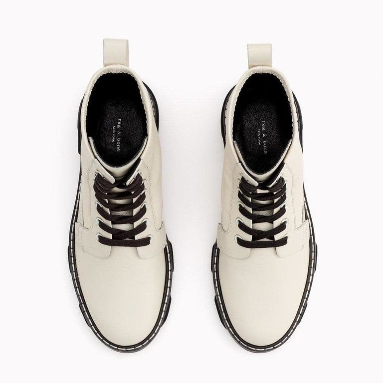 Rag & Bone Shiloh Boot Antique White