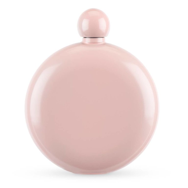 Blush Liquid Courage Flask Pink