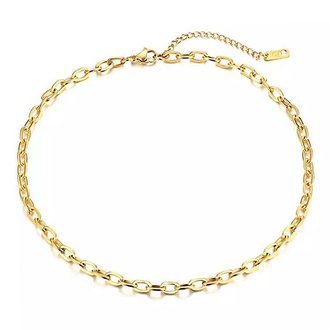 Kikichic Classic Chain Link Choker Gold