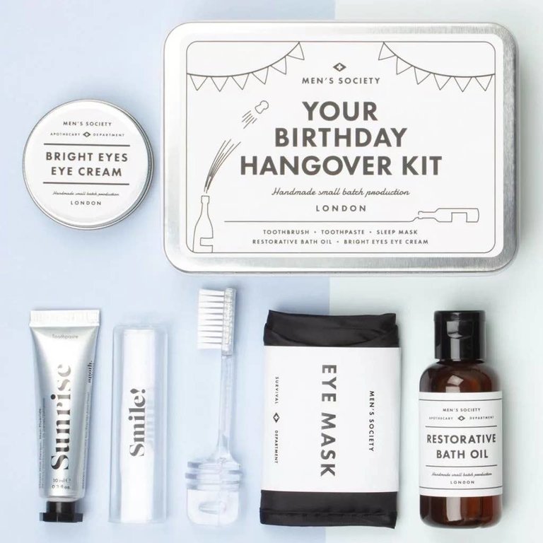 Men's Society Your Birthday Hangover Kit