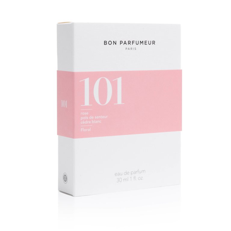 Bon Parfumeur Eau de Parfum 101 Rose, Sweet Pea and White Cedar