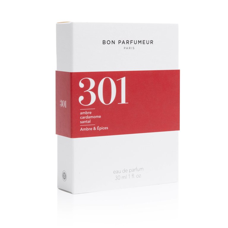 Bon Parfumeur Eau de Parfum 301 Sandalwood, Amber and Cardamom