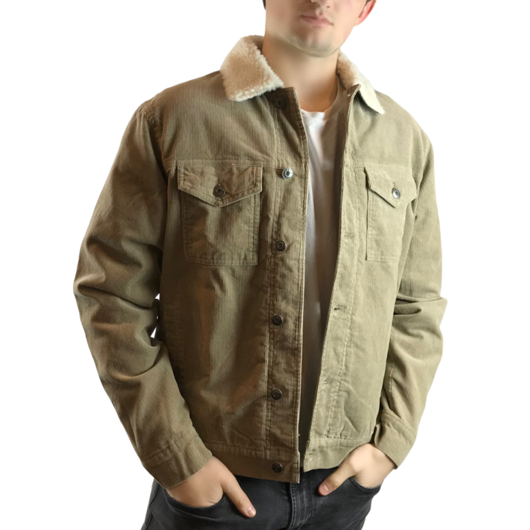 Lobos Trucker Jacket Khaki