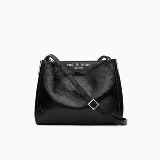 Rag & Bone Passenger Crossbody Black Patent