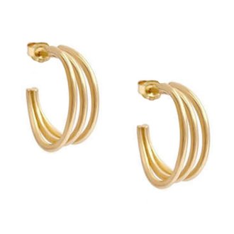 Mod + Jo Vaughn Double Mini Hoops