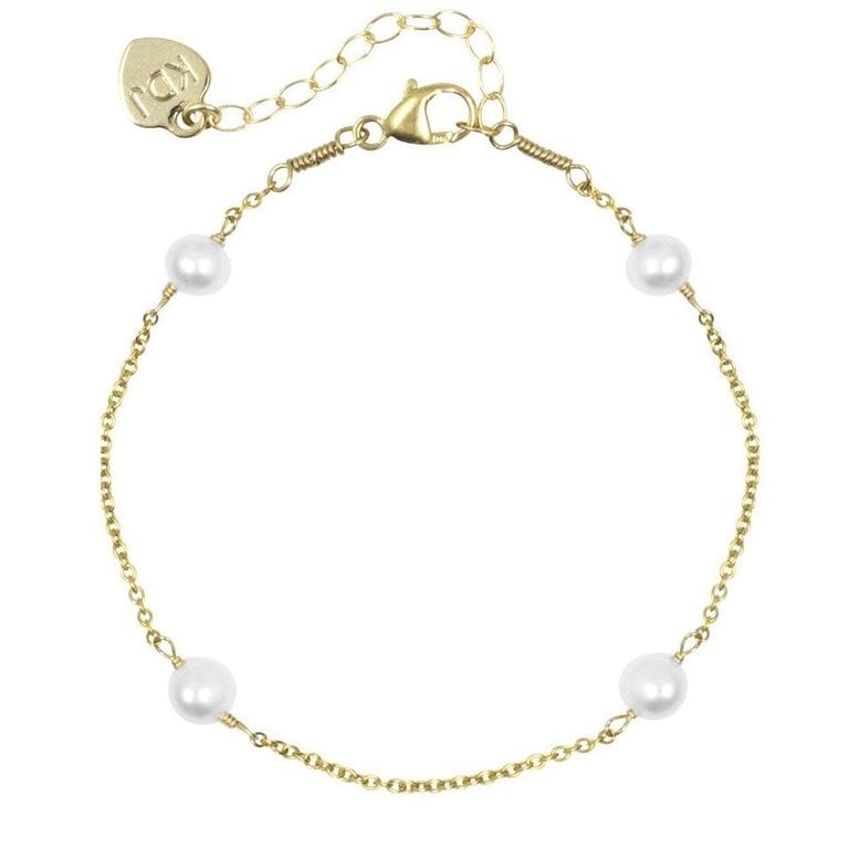 Katie Dean Jewelry Pearl Bracelet