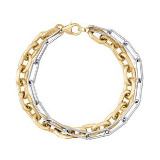 Electric Picks Metallic Two-Tone Bracelet