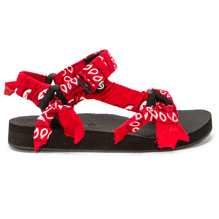 Trekky Sandal Red Bandana