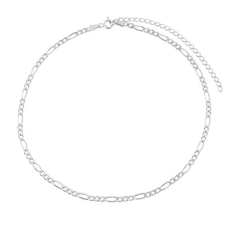 Kikichic Figaro Choker Necklace Silver