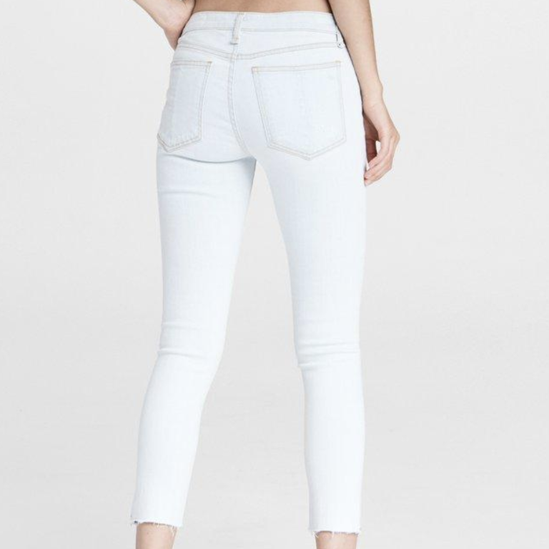 Rag & Bone Cate Mid-Rise Ankle Skinny Ditch Plains