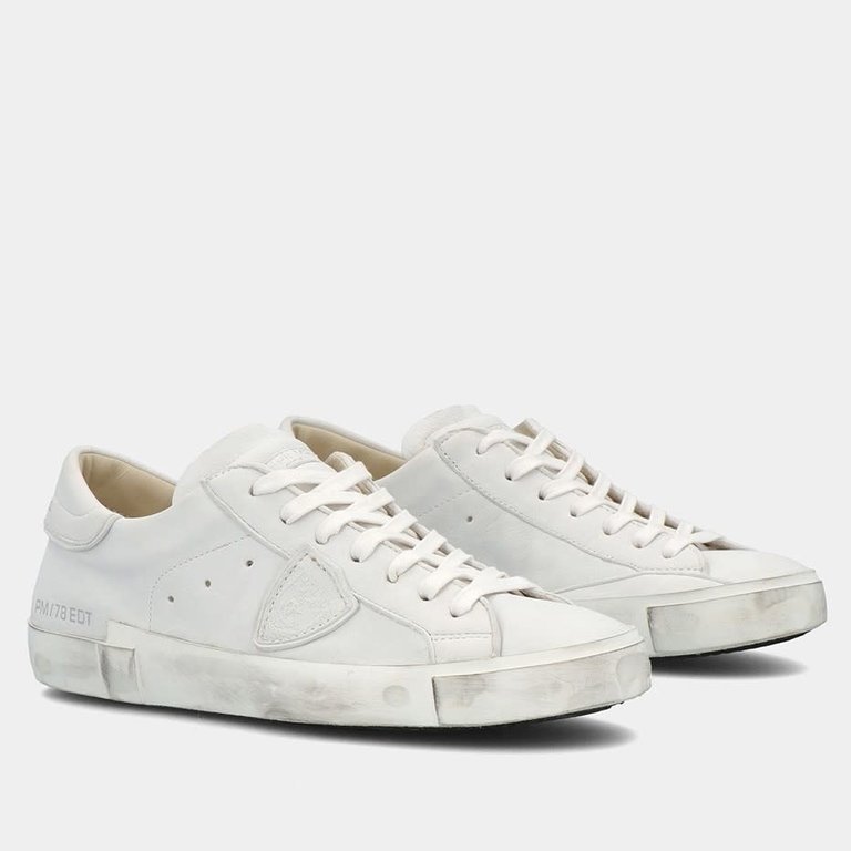 Philippe Model Basic White Sneaker Mens