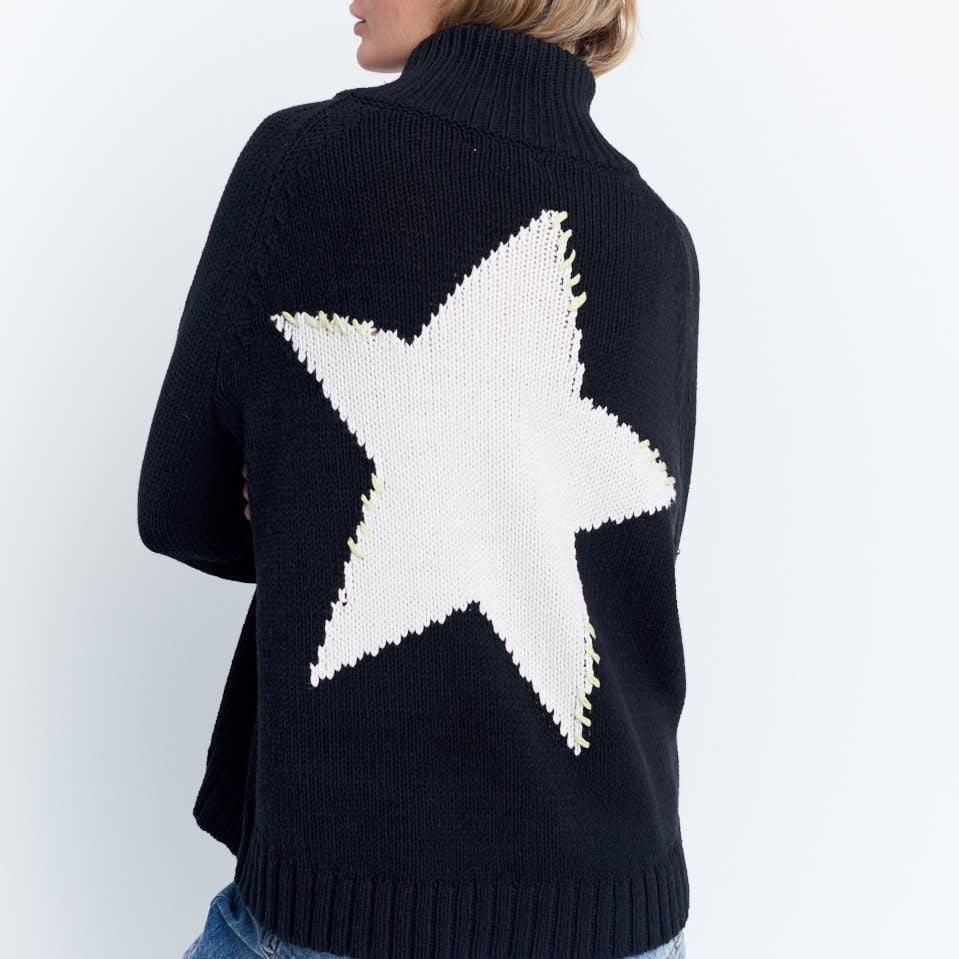Lisa Todd Starlight Sweater Black With 