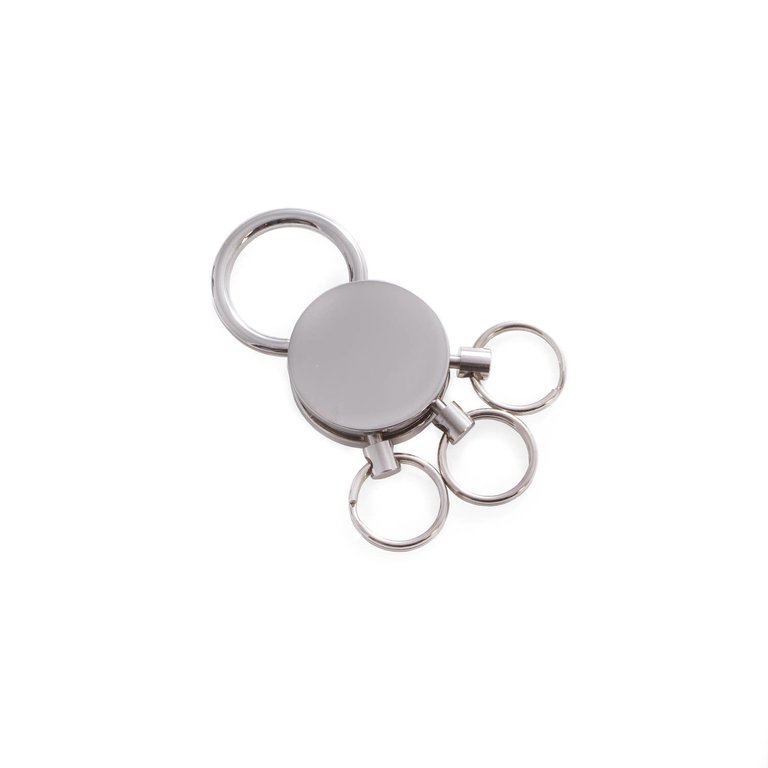 Bayberk Key Ring Silver