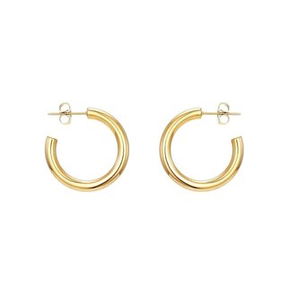 Kikichic Chunky Open Hoops Gold