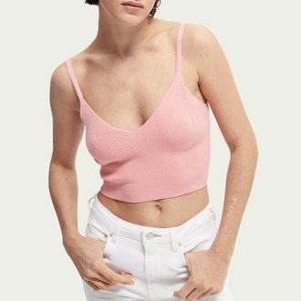Knitted Bra Top Watermelon
