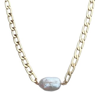 Glimmer Pearl Necklace