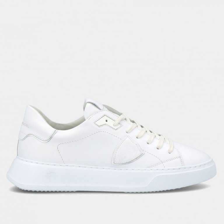 Philippe Model Temple Veau White Low Women's Sneaker