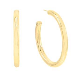 Adina’s Jewels Large Hollow Hoop Earrings 50MM