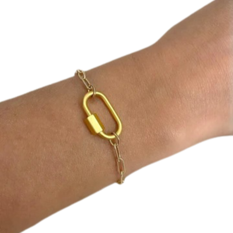 Farrah B Clingy Carabiner Bracelet