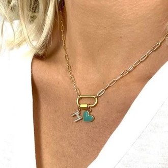 Clingy Carabiner Necklace