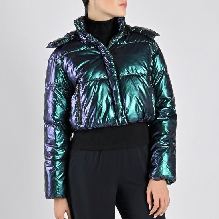 Canadian Classics Mingan Short Jacket Recycled Glamour Shiny Green