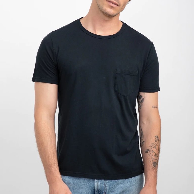 Rails Men Johnny T-Shirt Carbon