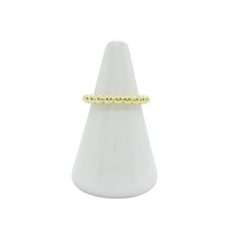 Kikichic Open Beaded Ring  Gold