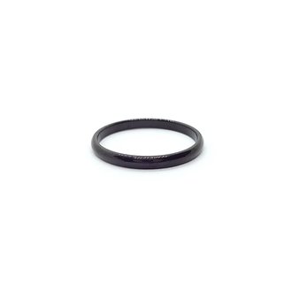 Kikichic Simple Black Stacking Ring (8)