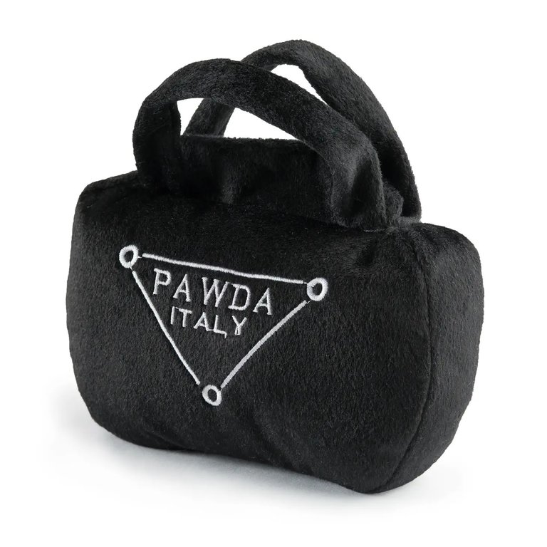 Haute Diggity Dog Pawda Handbag Black