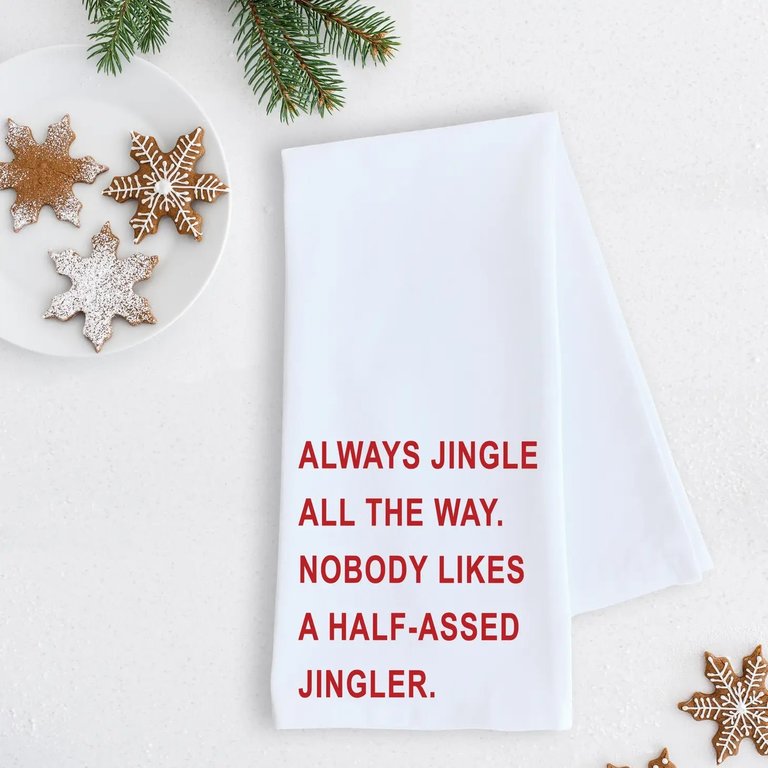 Tea Towel - Jingle All the Way