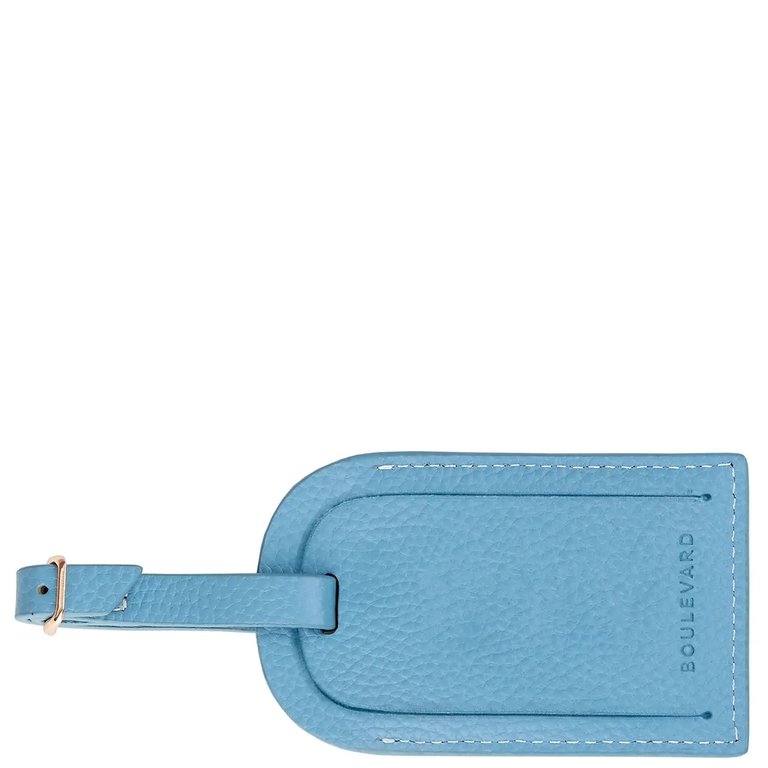 Boulevard Lenny Luggage Tag Sky Blue