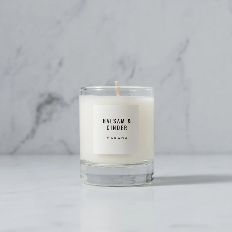 Makana 3oz Candle Balsam & Cinder