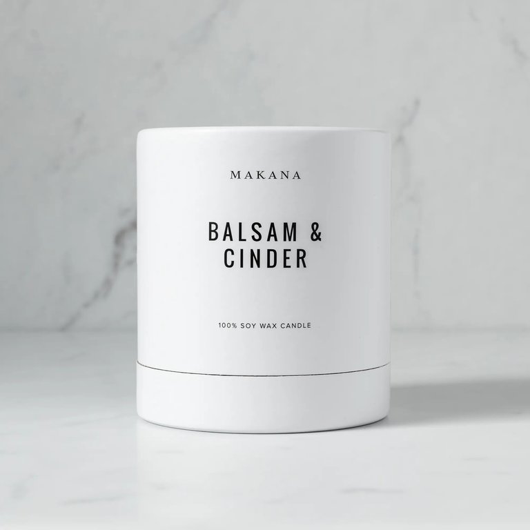 Makana 10oz Candle Balsam & Cinder