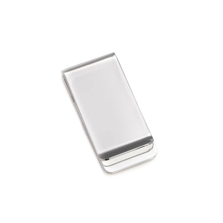 Bayberk Silver Plated Money Clip